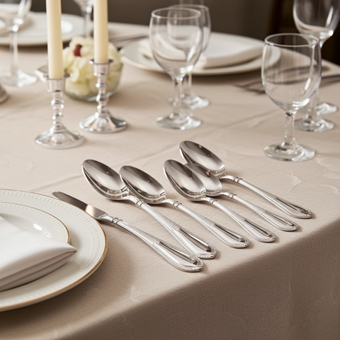 20-Piece Stainless Steel Cutlery Set – Premium 18/10 Flatware