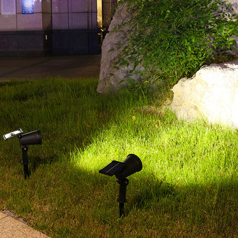 Solar Garden Spotlight – 9-Color Adjustable LED Landscape Light