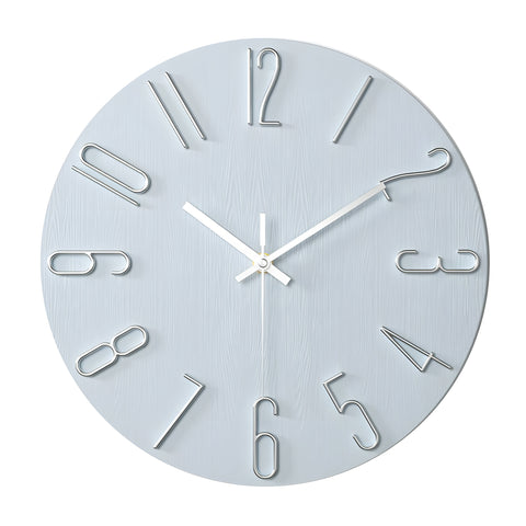 Modern Silent Quartz Wall Clock – Minimalist Home Decor