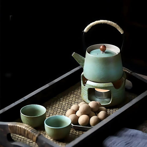 Japanese Style Ceramic Teapot Set