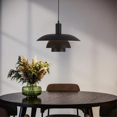 Danish Pendant Light – Scandinavian Minimalist Hanging Ceiling Lamp