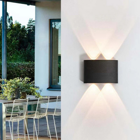 Modern LED Wall Light – Waterproof Indoor & Outdoor Facade & Garden Lamp