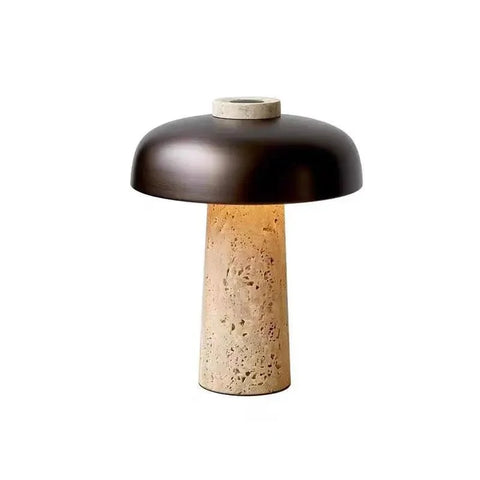 Luxury Travertine Table Lamp