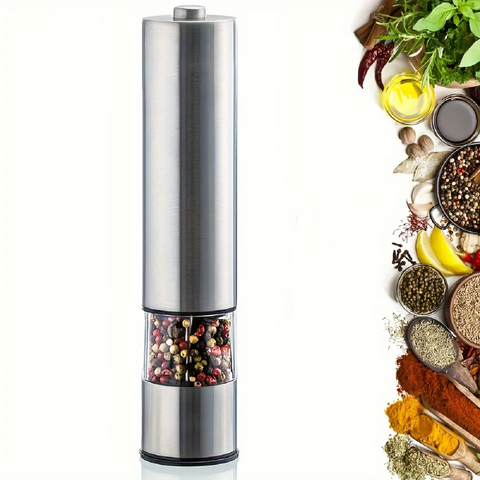 Electric Salt & Pepper Grinder Set