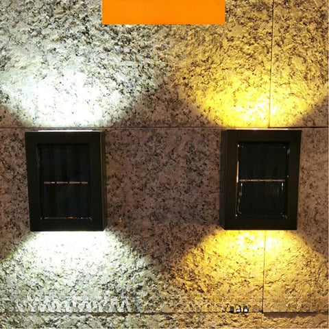 Solar Outdoor Wall Lamp | Energy Efficient Patio Light