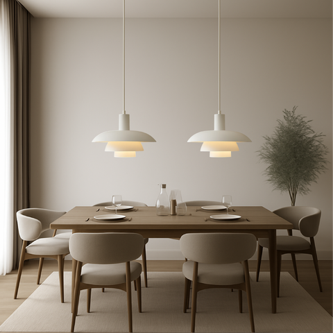 Danish Pendant Light – Scandinavian Minimalist Hanging Ceiling Lamp
