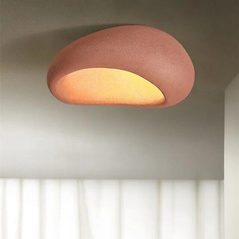 Zenolux Ceiling Light – Wabi Sabi Style with Soft Ambient Glow