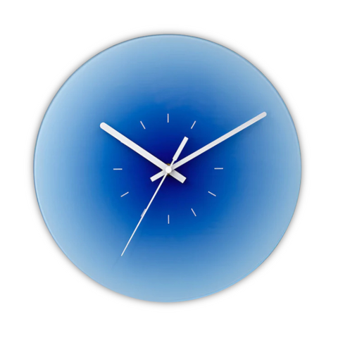 Glass Design Wall Clock – Modern Decorative Timepiece
