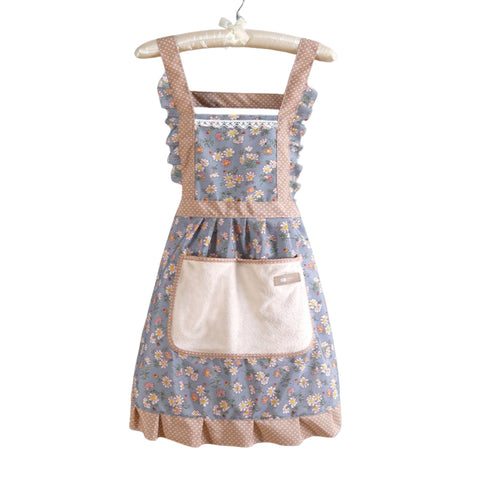 Floral Kitchen Apron