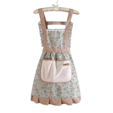 Floral Kitchen Apron
