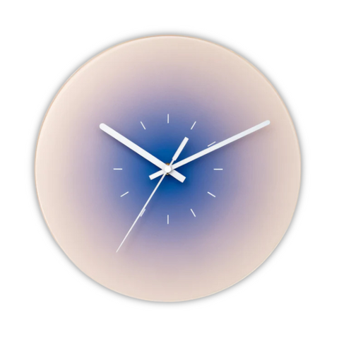 Glass Design Wall Clock – Modern Decorative Timepiece