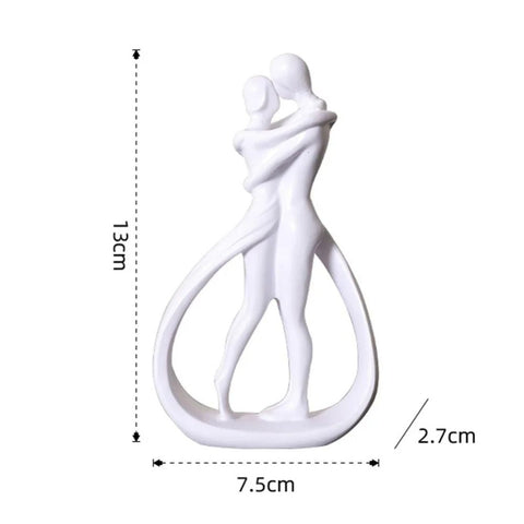 Resin Couple Sculpture