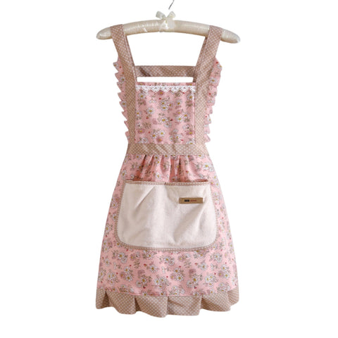 Floral Kitchen Apron
