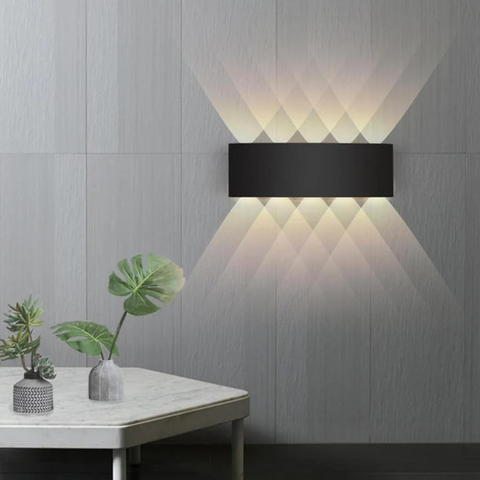 Modern LED Wall Light – Waterproof Indoor & Outdoor Facade & Garden Lamp