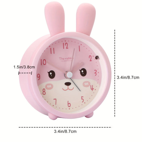 Silent Alarm Clock with Night Light – Sleep-Friendly Bedside Clock