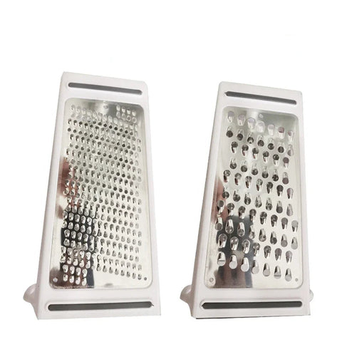 Double-sided kitchen grater with collection tray - GratoRasp