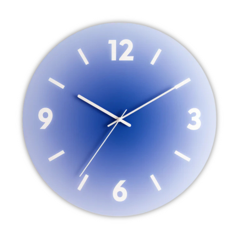 Glass Design Wall Clock – Modern Decorative Timepiece