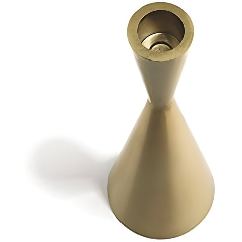 Modern Iron Candlestick Set with Elegant Waist Design – Set of 3