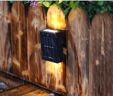 Solar Outdoor Wall Lamp | Energy Efficient Patio Light