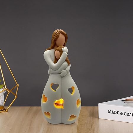 Romantic Figure Lamp | Heart Pattern Mood Light