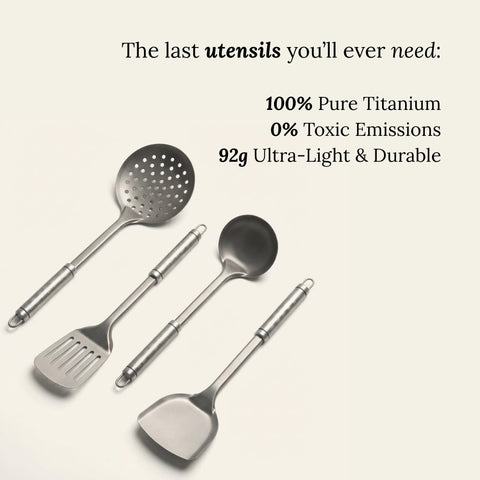 Pure Titanium Cookware Set – Professional Non-Stick Pots & Pans