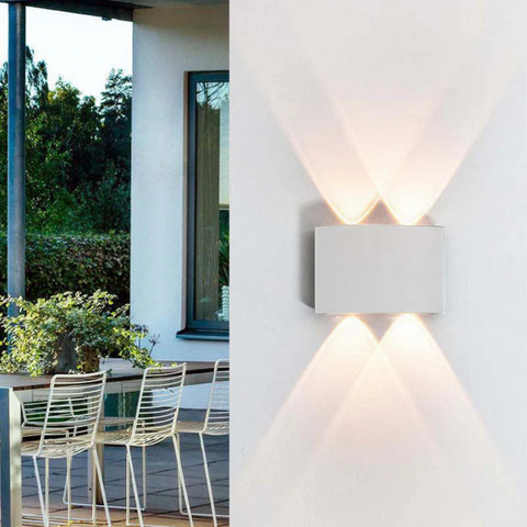 Modern LED Wall Light – Waterproof Indoor & Outdoor Facade & Garden Lamp