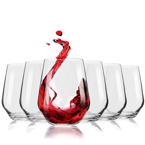 Stemless Wine Glasses – Set of 6