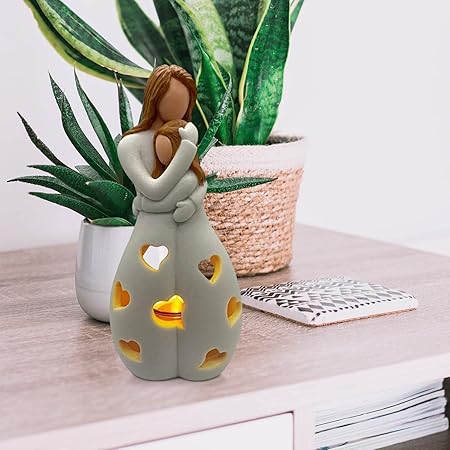 Romantic Figure Lamp | Heart Pattern Mood Light