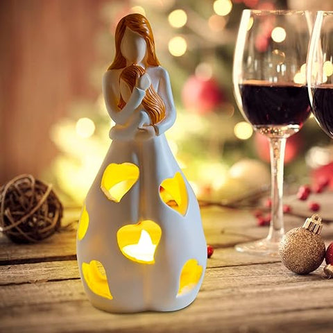 Romantic Figure Lamp | Heart Pattern Mood Light