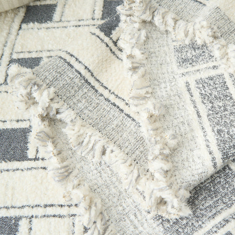 Chenille Sofa Cover – Soft Crosshatch Cozy Throw