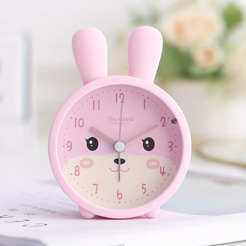 Silent Alarm Clock with Night Light – Sleep-Friendly Bedside Clock