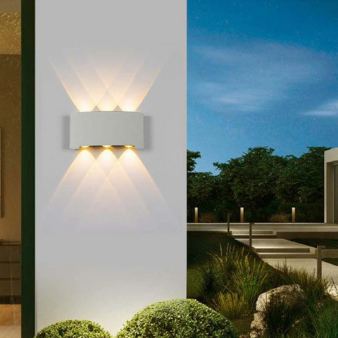 Modern LED Wall Light – Waterproof Indoor & Outdoor Facade & Garden Lamp