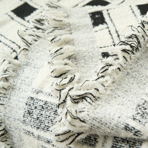 Chenille Sofa Cover – Soft Crosshatch Cozy Throw