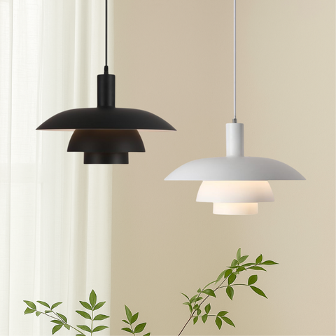 Danish Pendant Light – Scandinavian Minimalist Hanging Ceiling Lamp