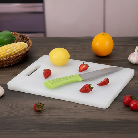 Plastic Chopping Board – White
