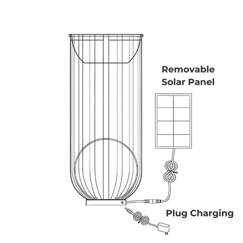 Solar Flower Stand Light | Garden Pathway LED
