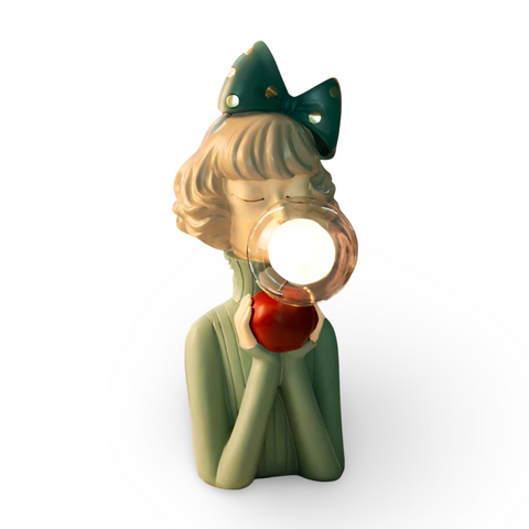Decorative Girl Table Lamp – Bubble Bedside Night Light