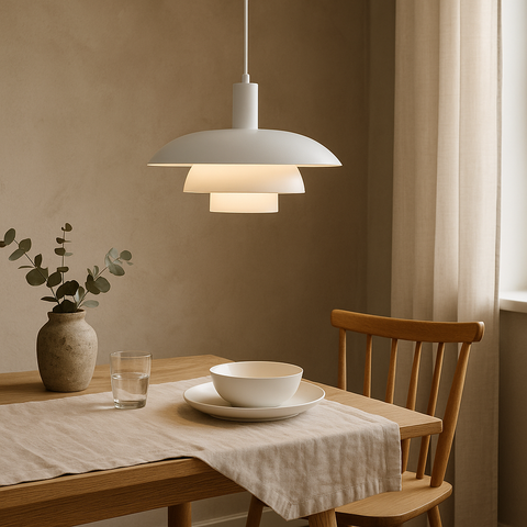 Danish Pendant Light – Scandinavian Minimalist Hanging Ceiling Lamp
