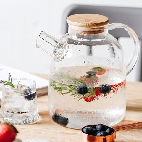 Chic Glass Teapot – Borosilicate Glass & Stovetop Compatible