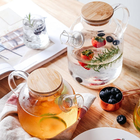 Chic Glass Teapot – Borosilicate Glass & Stovetop Compatible