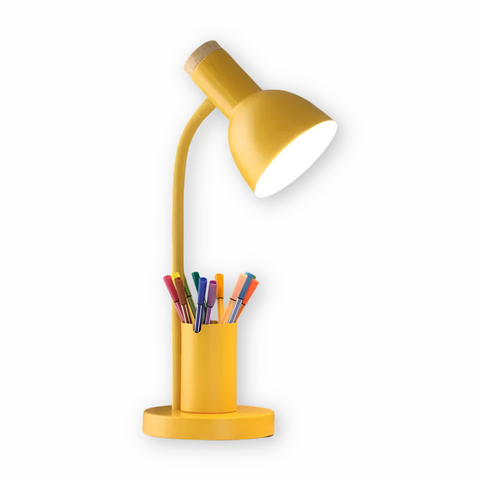 Nordic LED Table Lamp with Pen Holder – Eye-Friendly Desk Light