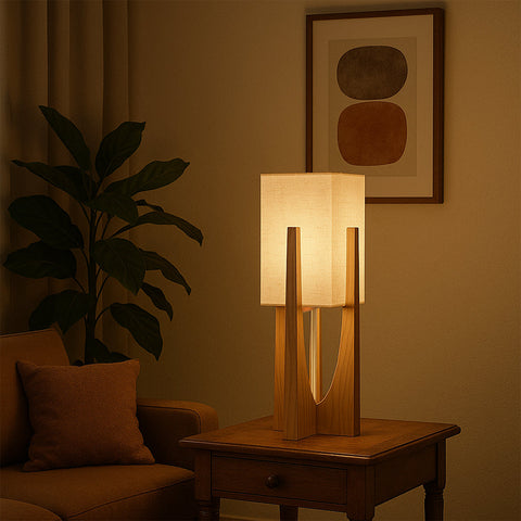 Wabi Sabi Floor Lamp – Japanese Style Minimalist Standing Light