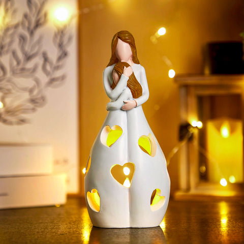 Romantic Figure Lamp | Heart Pattern Mood Light