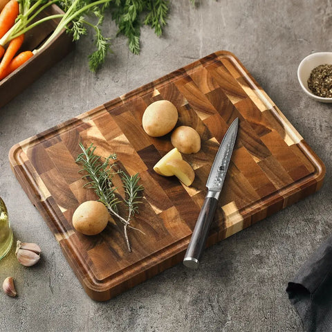 Acacia Wood Cutting Board – 35x25cm