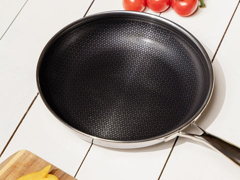 Cookware Ceramic Hybrid Frying Pan – Ultra Non-Stick & Metal-Utensil Safe