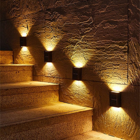 Solar Outdoor Wall Lamp | Energy Efficient Patio Light