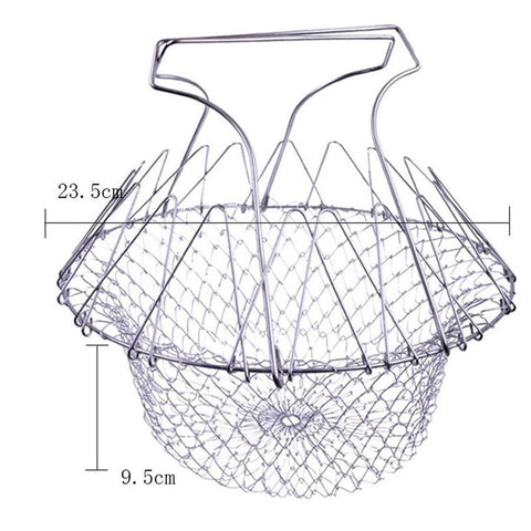 Chef Basket - Foldable Multifunctional Draining Basket
