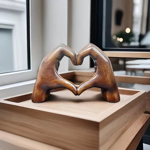 Heart Hands Ornament – Love Symbol Home Decor & Gift