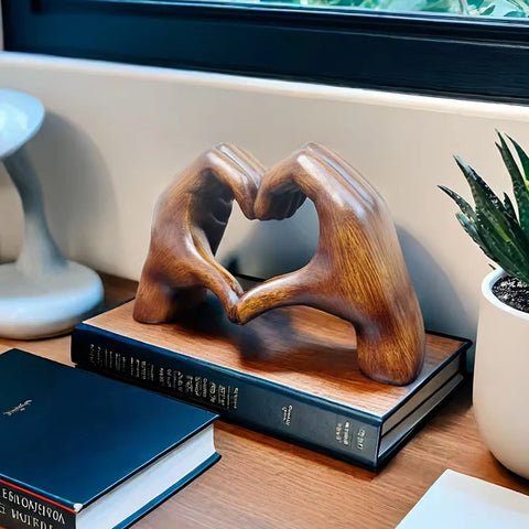 Heart Hands Ornament – Love Symbol Home Decor & Gift