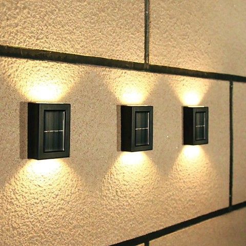 Solar Outdoor Wall Lamp | Energy Efficient Patio Light